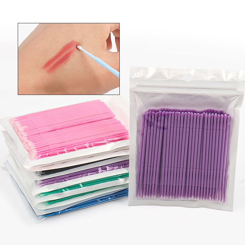 Eyelash Extension Removal - 100 Teile/beutel Bambus Wimpern Verlängerung Reinigung