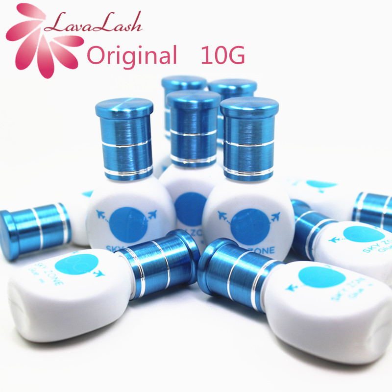 Eyelash Extension No 10 - 10 Flaschen/Lot Original Korea Sky Zone