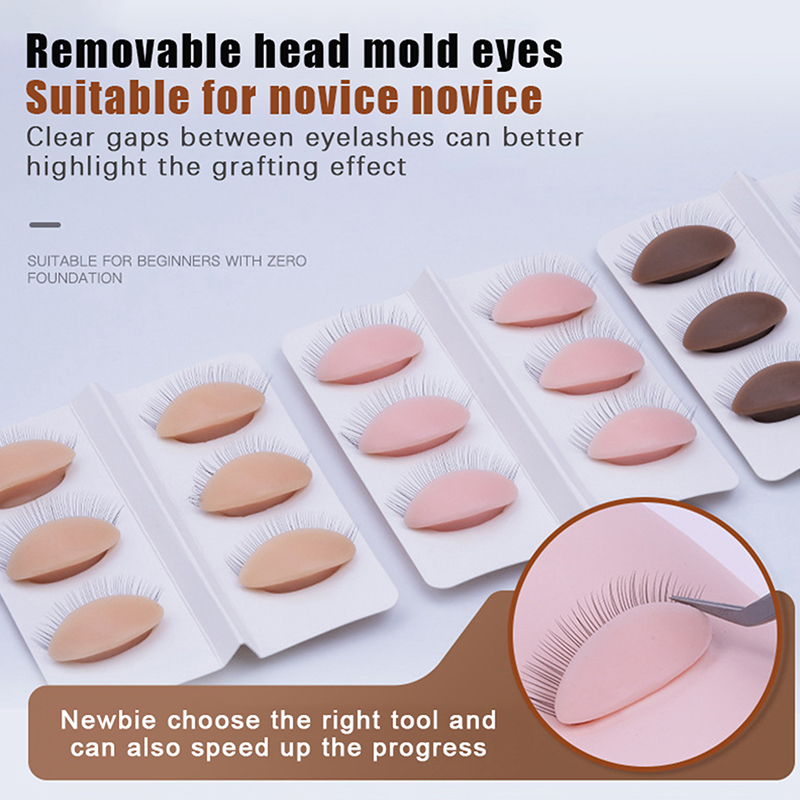 Eyelash Extension Model - 3 Paare/satz Ersatz Falsche Wimpern Verlängerung