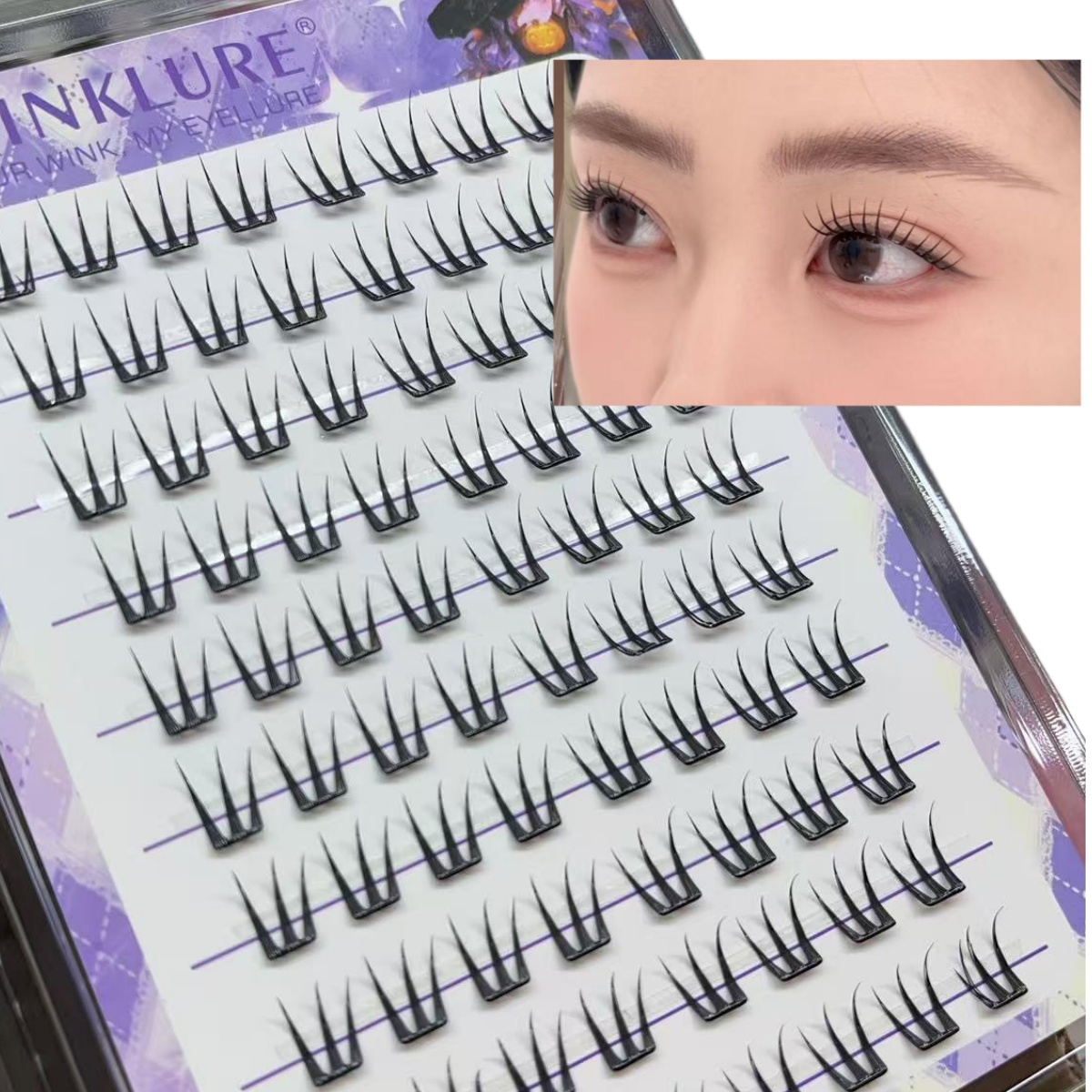 WINKLURE Klebstofffreie Feen-W – Eyelash Extension No 10 Bewertung und Preis