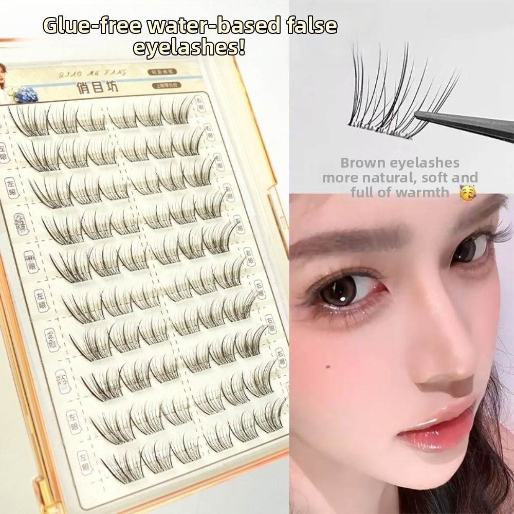 Mokkabraune selbstklebende fal – Eyelash Extension No 10 Bewertung und Preis
