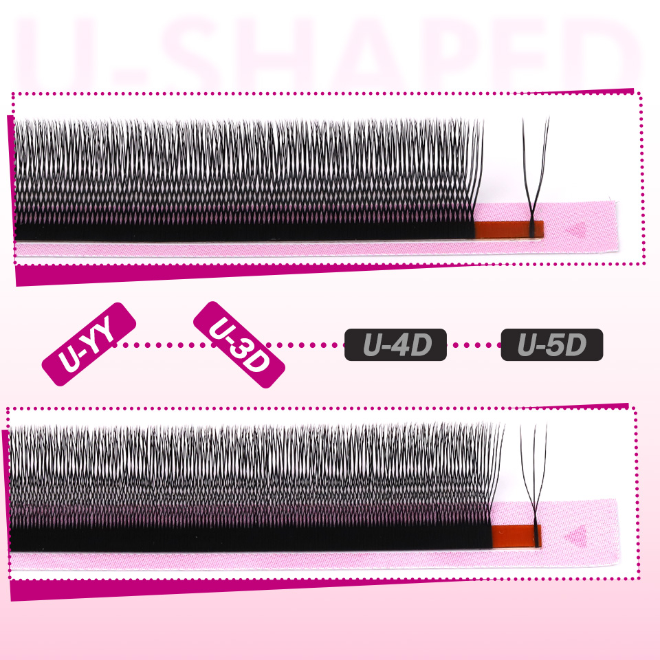 Neue U-Form YY W Bloom Wimpern – Eyelash Extension Yelix Bewertung und Preis