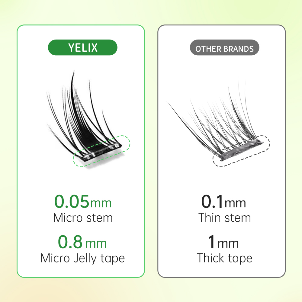 Yelix Kein Kleber erforderlich – Eyelash Extension No 10 Bewertung und Preis