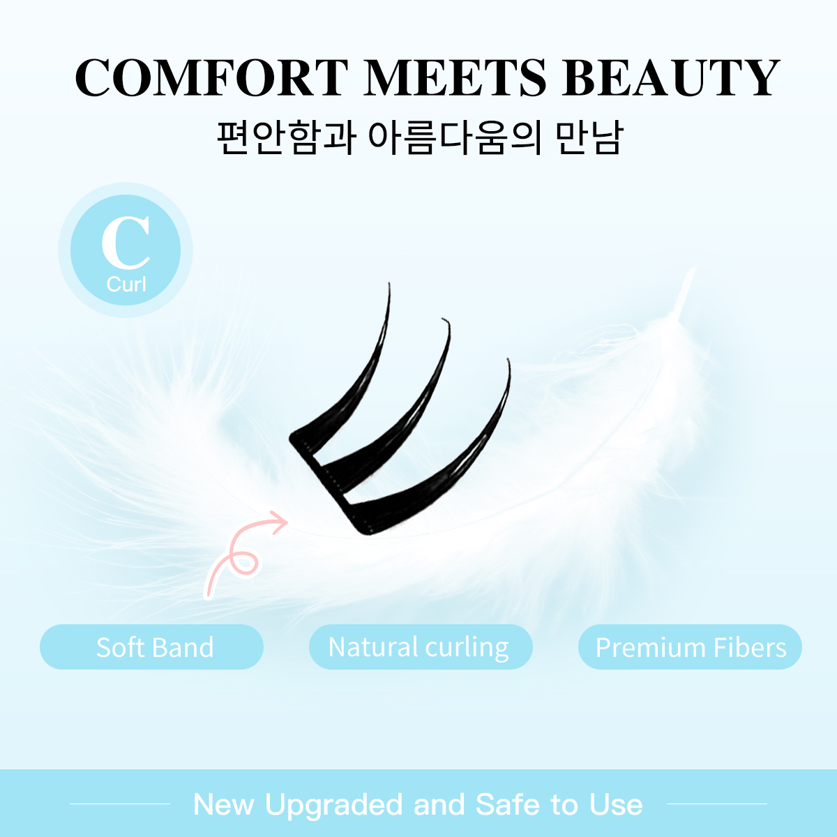 48 Cluster-Fee-Wimpern ohne Kl – Eyelash Extension No 10 Bewertung und Preis