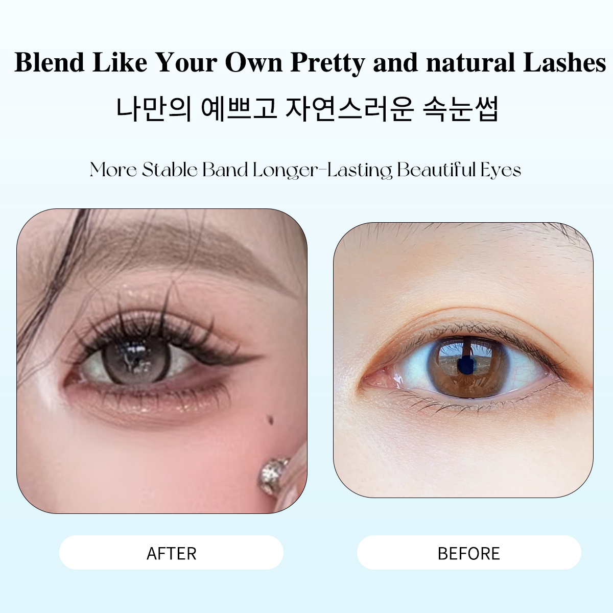 48 Cluster-Fee-Wimpern ohne Kl – Eyelash Extension No 10 Bewertung und Preis