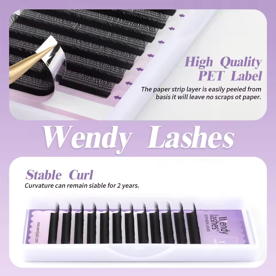 WENDY 2D YY-Form C/D Curl Wyal – Eyelash Extension Yelix Bewertung und Preis