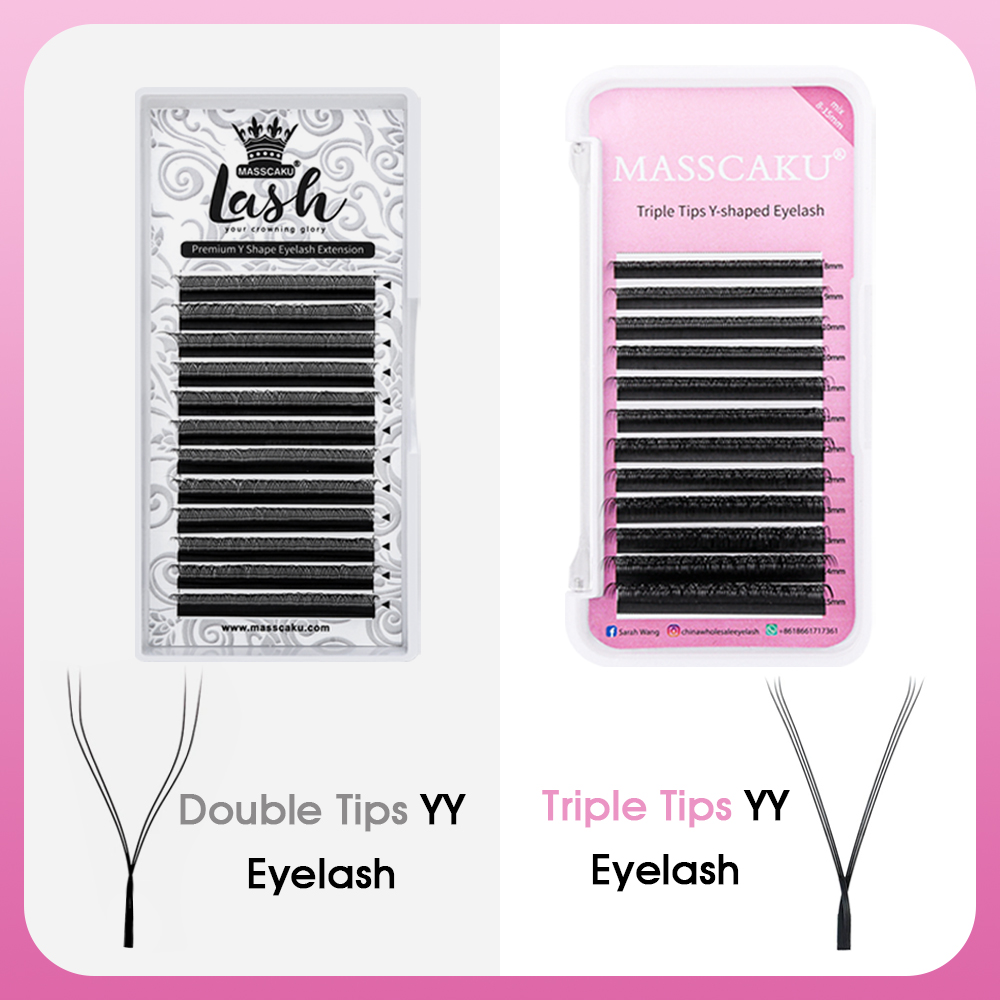 MASSCAKU Heißer Verkauf Natürl – Eyelash Extension Yelix Bewertung und Preis