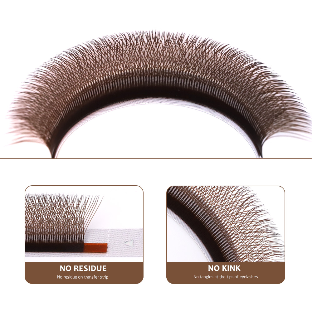 AGUUD Braune 4D W-förmige Wimp – Eyelash Extension Yelix Bewertung und Preis