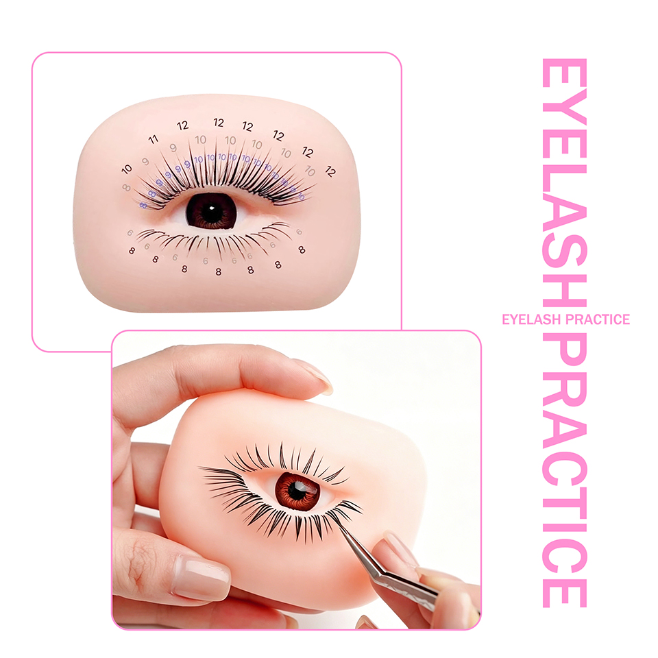 Wimpernverlängerungs-Übungspup – Eyelash Extension Model Bewertung und Preis