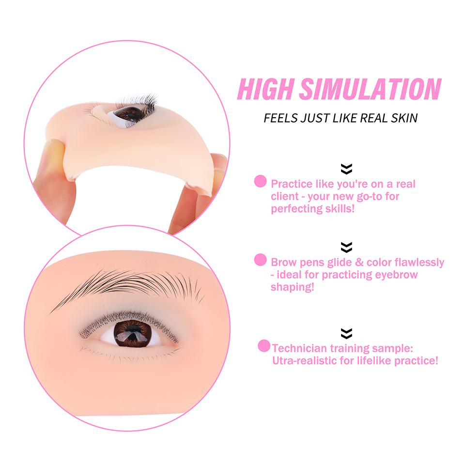 Wimpernverlängerungs-Übungspup – Eyelash Extension Model Bewertung und Preis