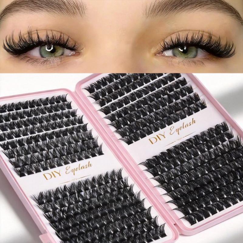 Wimpernbuch mit 384 Stück D-Cu – Eyelash Extension Home Service Bewertung und Preis