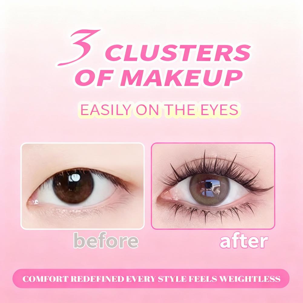 Selbstklebende Wimpernbüschel, – Eyelash Extension No 10 Bewertung und Preis